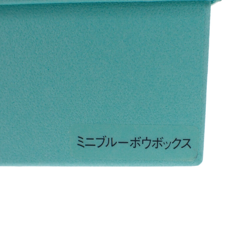 Tiffany & Co. Blue Box Mini Jewelry Case, Ceramic Accessory Pouch, Blue, Women's [Used] [A Rank]