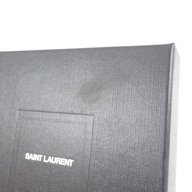 【Aランク】サンローラン SAINT LAURENT ロングスレッダー カサンドラロゴ ピアス 635450_Y1500_8126 ピアス メタル シルバー レディース【ISEYA】