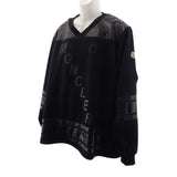 【Aランク】モンクレール MONCLER ジーニアス フラグメント ホッケーシャツ トップス H209U8G00004M2355 長袖Ｔシャツ ポリエステル ブラック L メンズ【ISEYA】