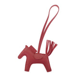 エルメス HERMES ロデオチャームPM ソーピンク バッグチャーム アニョーミロ ローズアザレ レディース【中古】【Aランク】