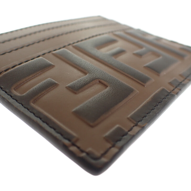 FENDI フェンディ　カードケース　美品　ズッカ フェンディ FENDI FFロゴ ズッカ カードホルダー 7M0164 カードケース