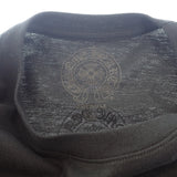 【Aランク】クロムハーツ CHROME HEARTS ホースシュープリント トップス 2212-304-0807 半袖Ｔシャツ コットン ブラック L メンズ【ISEYA】