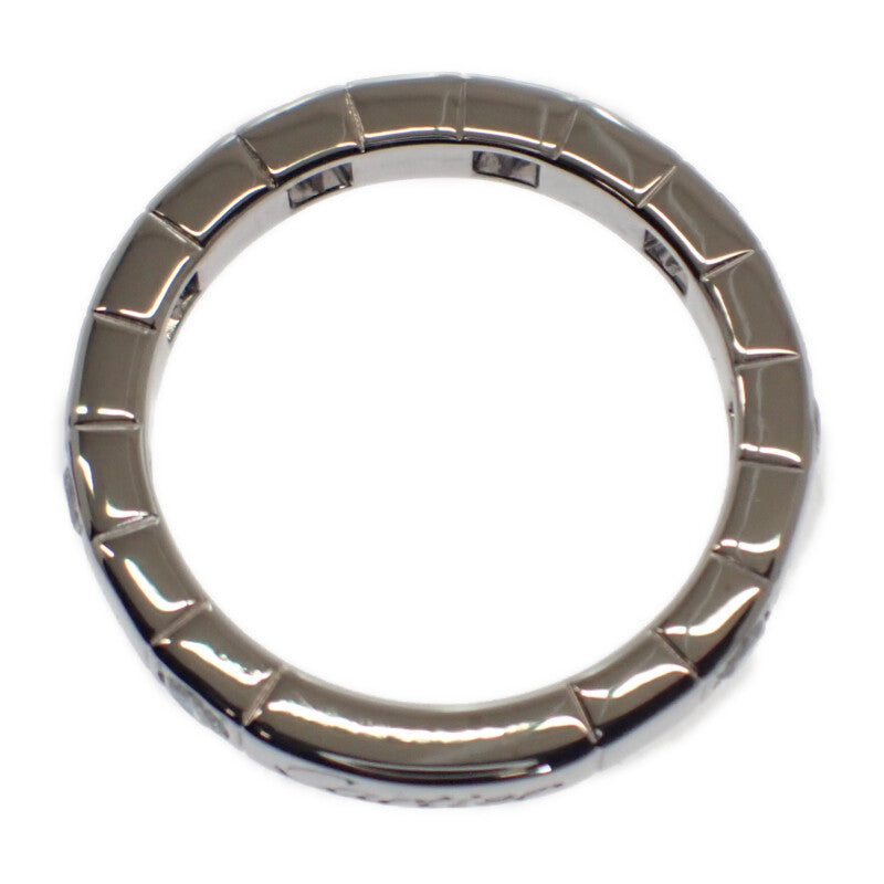 カルティエ CARTIER ラニエール ハーフ 指輪 7号 B4048400 リング K18ホワイトゴールド ダイヤモンド 47 レディース【中古】【Aランク】