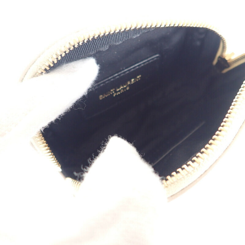 SAINT LAURENT PARIS サンローランパリ  ベイビー ルー ポーチ ショルダーバッグ 657495 グレインレザー   ブラック シルバー金具  チェーン タッセル ポシェット ベルトバッグ 【本物保証】 SAINT LAURENT PARIS サンローランパリ ベイビー ルー ポーチ