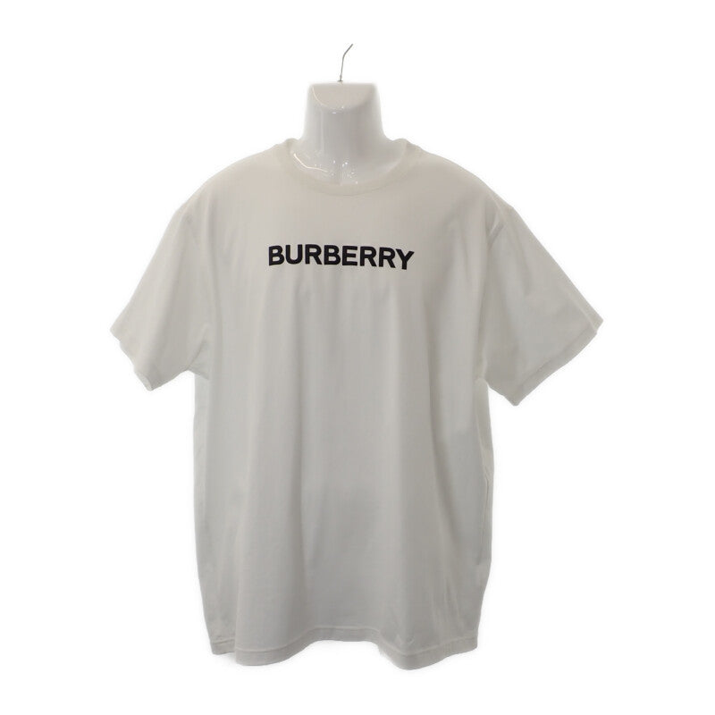 【Aランク】バーバリー BURBERRY ロゴコットンTシャツ 8055309 半袖Ｔシャツ コットン ホワイト L メンズ 【ISEYA】