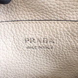 【Aランク】プラダ PRADA ヴィッテロダイノソフトレザー 2ストラップ 1BH192 ショルダーバッグ レザー ウォーターリリー ピンク ファスナー シルバー金具 レディース【ISEYA】