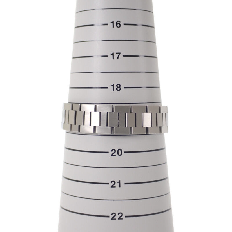 カルティエ CARTIER パシャC メリディアン W31079M7 腕時計 ステンレススチール 自動巻き ブラック文字盤 メンズ レディース ユニセックス【中古】【Aランク】