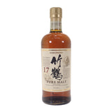NIKKA ニッカ 竹鶴17年 ピュアモルト お酒 アルコール 700ml 43% ウイスキー【中古】【Sランク】