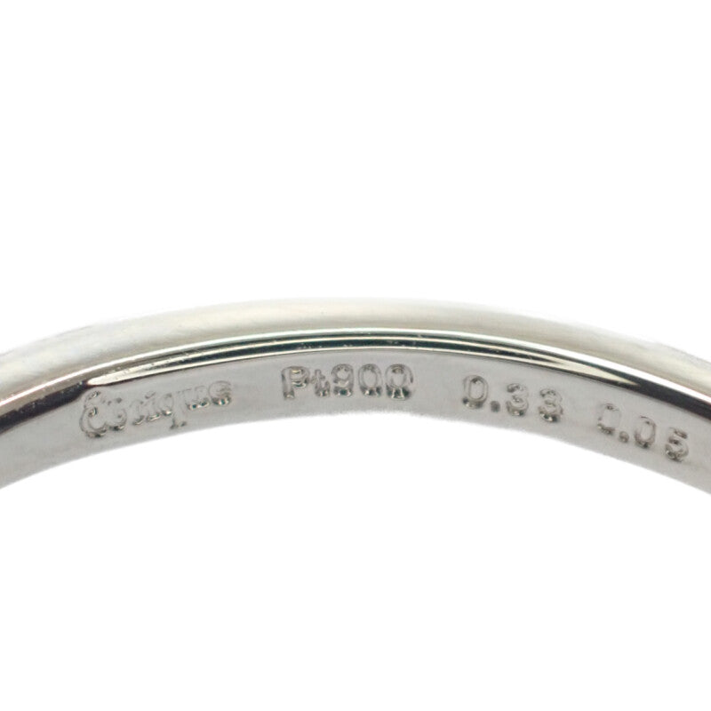Pt900 デザインジュエリー リング Pt900プラチナ 11号 ダイヤモンド レディース【中古】【Aランク】