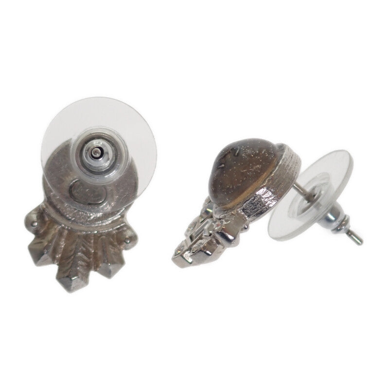 シャネル CHANEL ココマーク ピアス メタル シルバー レディース【中古