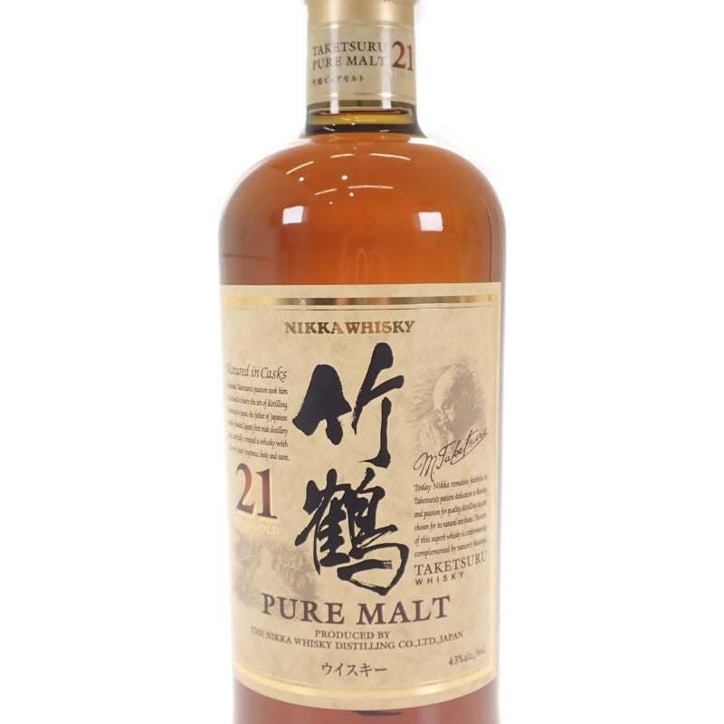 【Sランク】NIKKA ニッカ 竹鶴21年 お酒 ウイスキー メンズ  レディース ユニセックス【ISEYA】