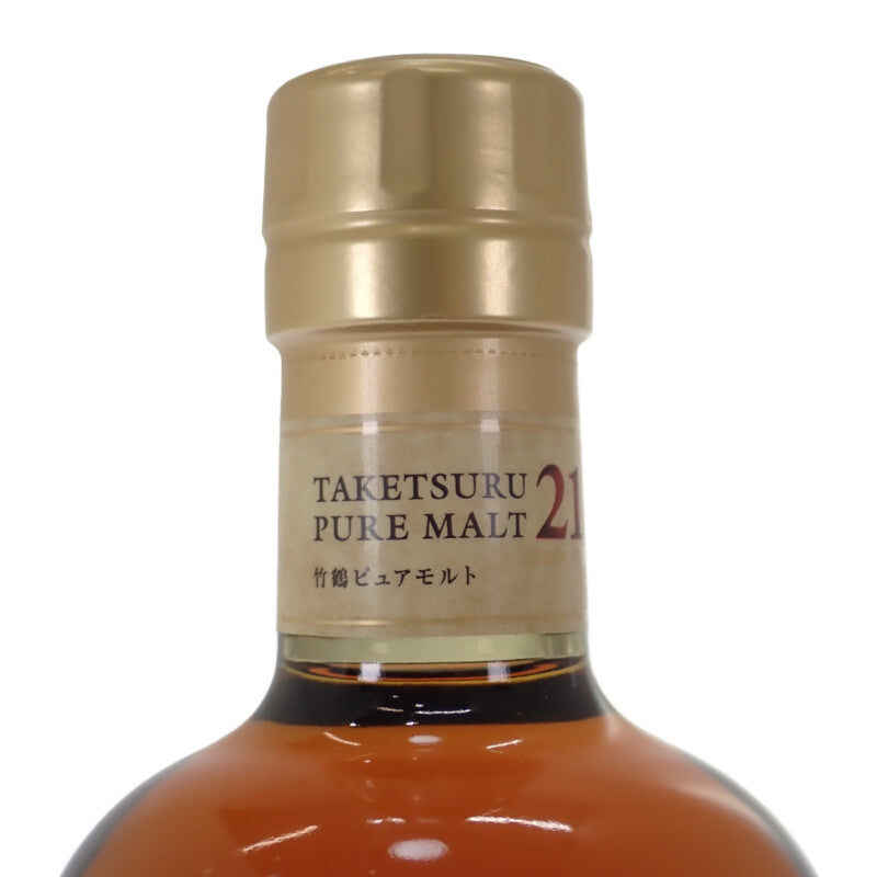 NIKKA ニッカ 竹鶴21年 ピュアモルト お酒 アルコール 700ml 43% ウイスキー【中古】【Sランク】