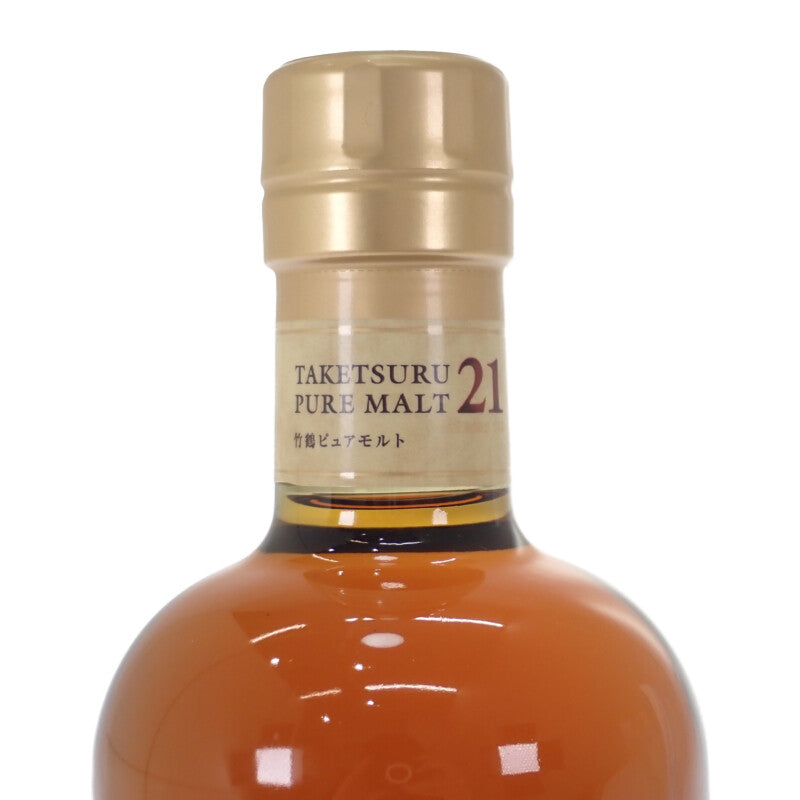 NIKKA ニッカ 竹鶴21年 ピュアモルト お酒 アルコール 700ml 43% ウイスキー【中古】【Sランク】
