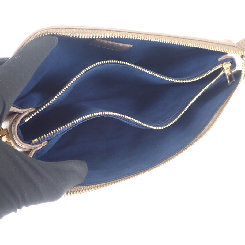 ルイヴィトン LOUIS VUITTON クッサンPM M21263 2WAYバッグ ショルダーバッグ ラムスキン トープ ゴールド金具 レディース【中古】【Aランク】