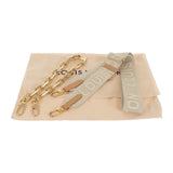 ルイヴィトン LOUIS VUITTON クッサンPM M21263 2WAYバッグ ショルダーバッグ ラムスキン トープ ゴールド金具 レディース【中古】【Aランク】