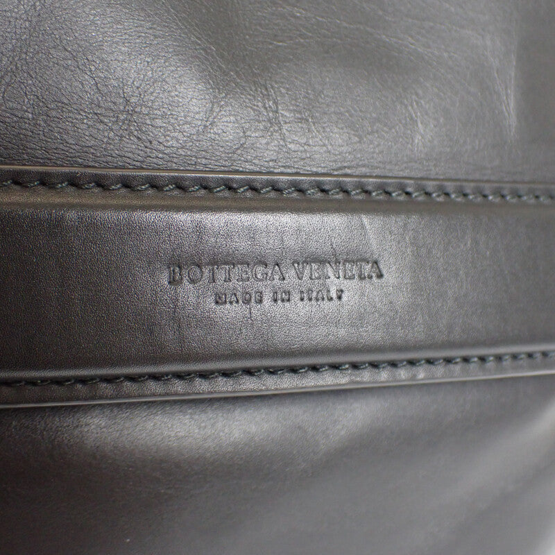 【ABランク】ボッテガヴェネタ BOTTEG AVENETA 573615VMAW2 ショルダーバッグ ２WAYバッグ  クラッチバッグ レザー ブラック マグネット メンズ 【ISEYA】