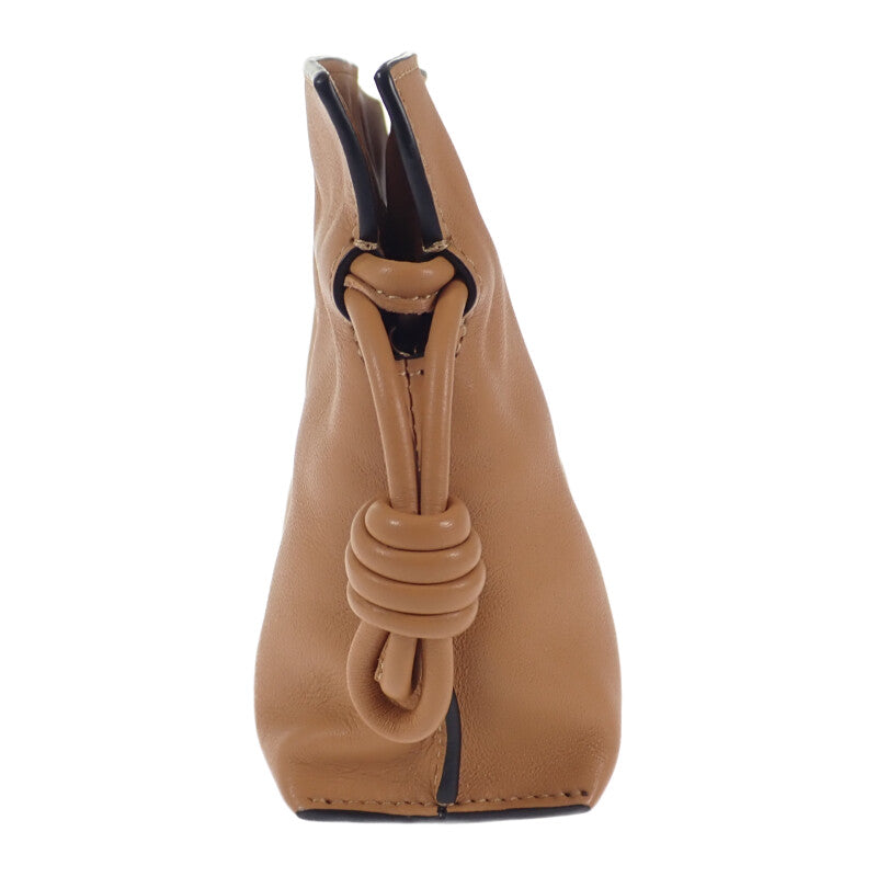 ロエベ LOEWE フラメンコクラッチ ナノ A411FC6X01 2WAYバッグ ショルダーバッグ カーフ ウォームデザート レディース【中古】【Aランク】 ロエベ LOEWE フラメンコクラッチ ナノ A411FC6X01 2WAYバッグ