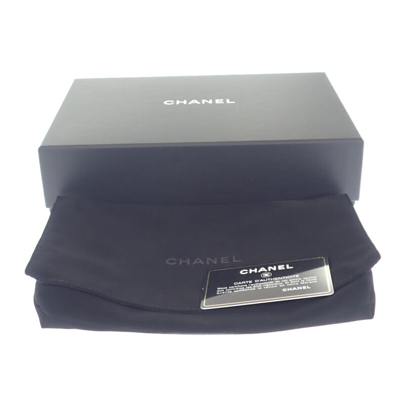 【Aランク】シャネル CHANEL チェーンウォレット AP1954B0483694305 ショルダーバッグ グレインカーフレザー ブラック マグネットボタン レディース【ISEYA】