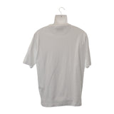 【ABランク】プラダ PRADA コットンTシャツ UJN861_240_F0009_S_232 半袖Ｔシャツ コットン ホワイト M メンズ 【ISEYA】