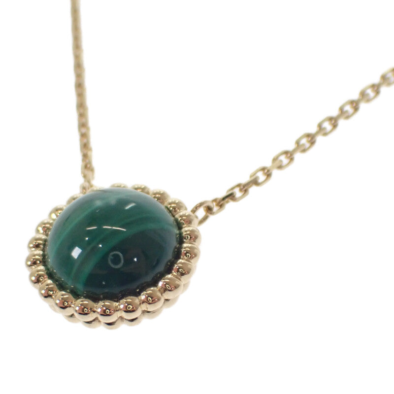 ヴァンクリーフ＆アーペル Van Cleef & Arpels ペルレ クルール ペンダント VCARP4DM00 ネックレス K18イエローゴールド マラカイト レディース【中古】【Aランク】