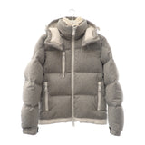 【Aランク】モンクレール MONCLER TARENTAISE アウター H20911A0021154233 ダウンジャケット ウール グレー 1 メンズ【ISEYA】