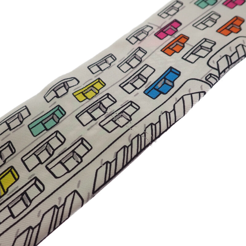 エルメス HERMES ツイリー パンタン・シティ H063969S_03 スカーフ シルク マルチカラー レディース【中古】【Aランク】