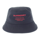 【Aランク】バーバリー BURBERRY バケットハット 帽子 8053474 ハット コットン ブラック L メンズ  ユニセックス【ISEYA】