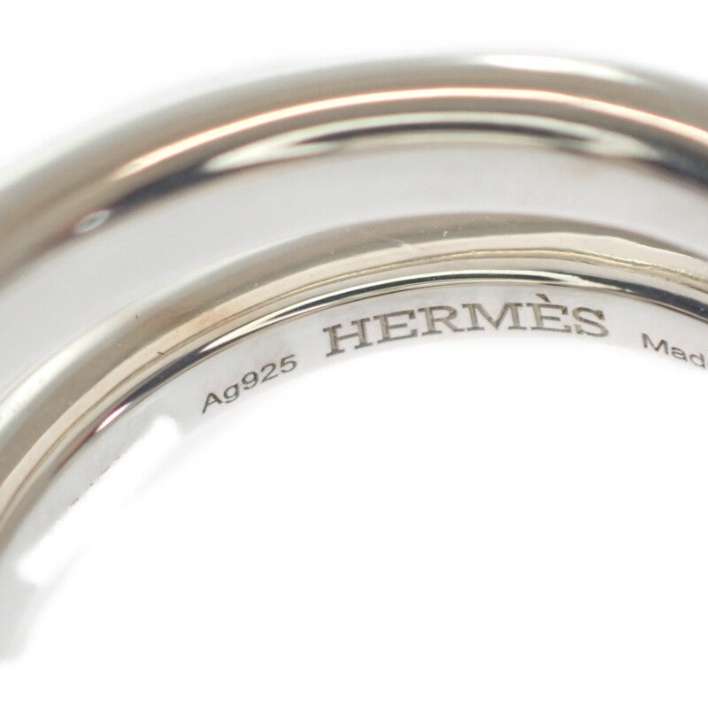 【Aランク】エルメス HERMES シェーヌダンクル パンク Ag925 リング シルバー925 シルバー 51 レディース【ISEYA】