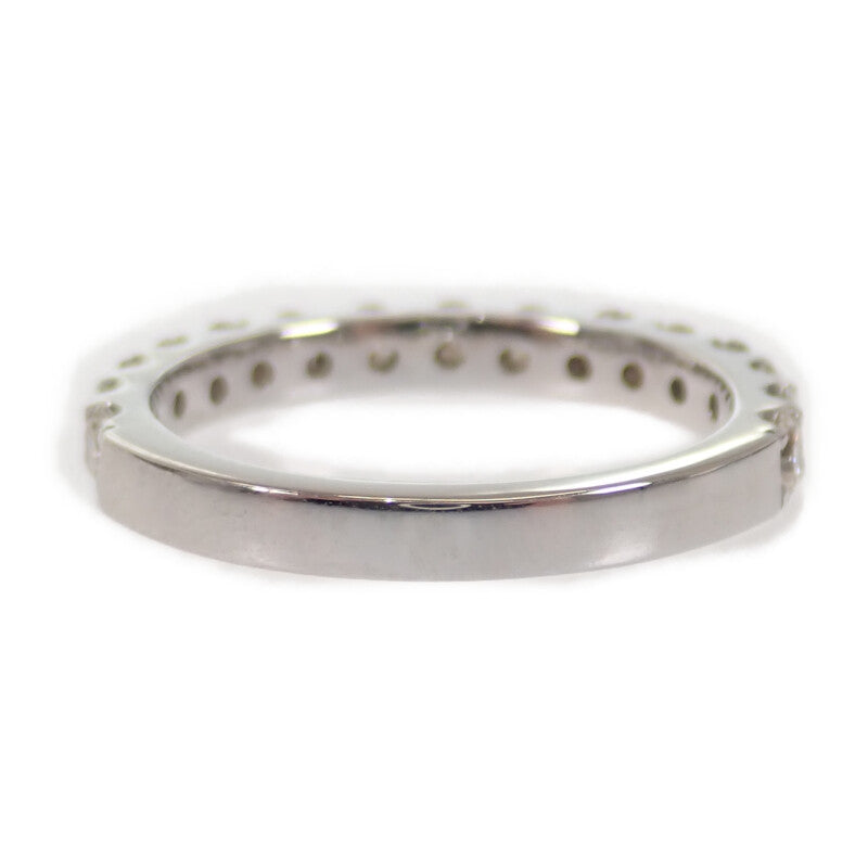 デザインジュエリー ハーフエタニティ リング Pt900プラチナ ダイヤモンド 12号 レディース【中古】【Aランク】