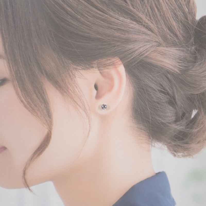 デザイン ジュエリー スタッドピアス ピアス ダイヤモンド Pt900