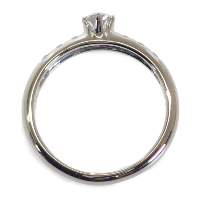 ミキモト MIKIMOTO 10号 DGR-1196R リング Pt950プラチナ ダイヤモンド レディース【中古】【Aランク】