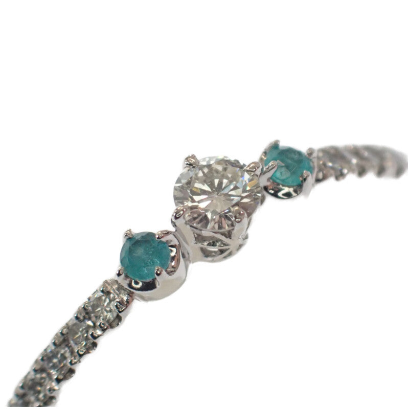 スタージュエリー STAR JEWELRY 10号 リング Pt950プラチナ パライバ