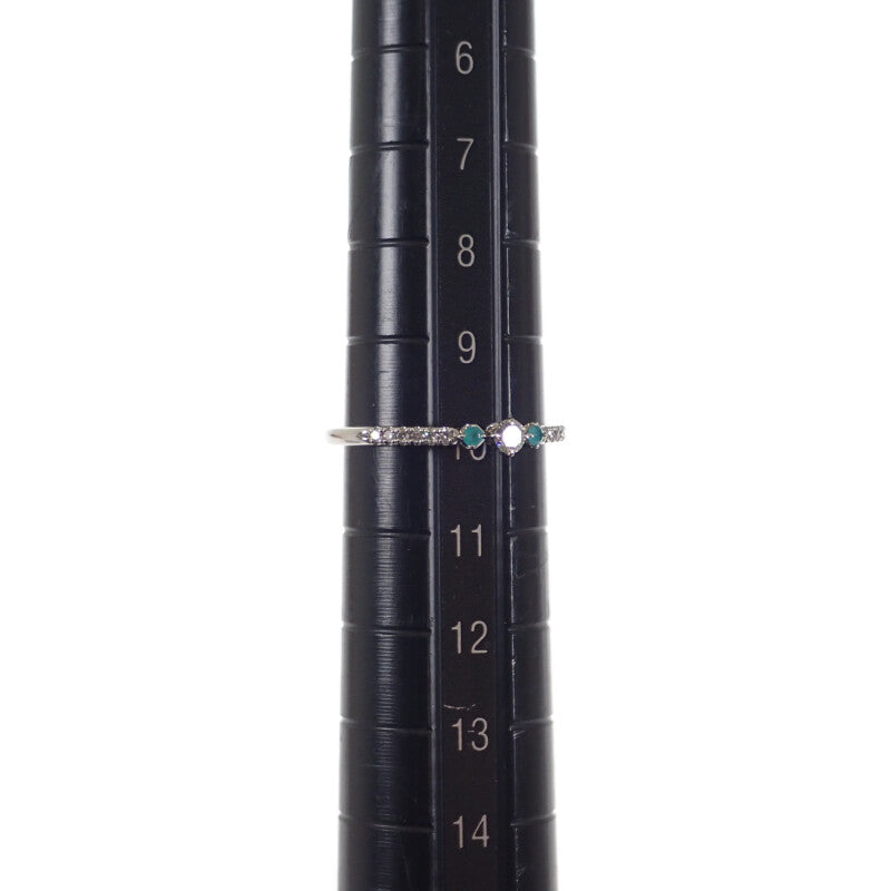 スタージュエリー STAR JEWELRY 10号 リング Pt950プラチナ パライバ