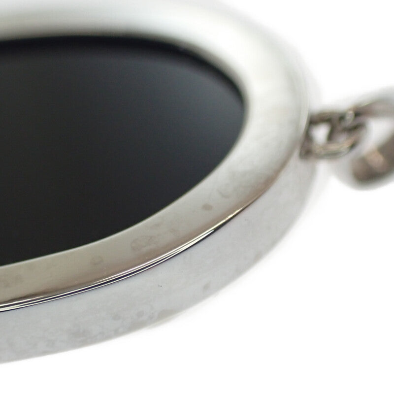 デザインジュエリー カメオ ペンダントトップ K18ホワイトゴールド