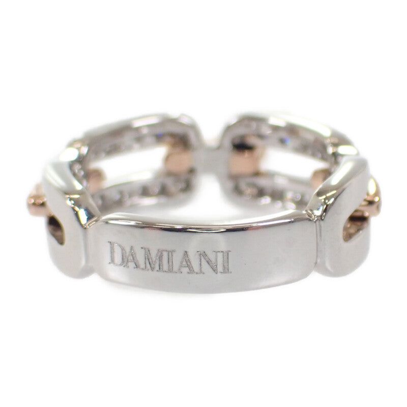 【Aランク】ダミアーニ Damiani インスィエメ リング K18ピンクゴールド K18ホワイトゴールド ダイヤモンド レディース【ISEYA】