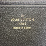 【SAランク】ルイヴィトン LOUIS VUITTON ジッピー・ウォレット M80481 長財布 モノグラムアンプラント ブラック ベージュ ファスナー レディース メンズ【ISEYA】