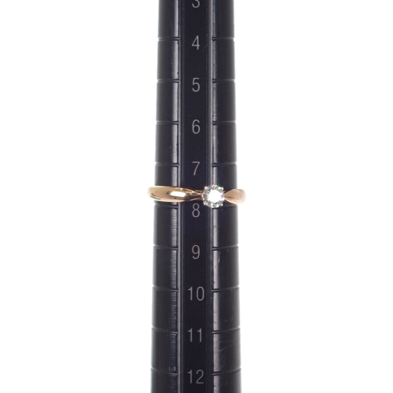 ティファニー TIFFANY&Co. ハーモニー 8号 リング K18ピンクゴールド Pt950プラチナ ダイヤモンド レディース【中古】【Aランク】