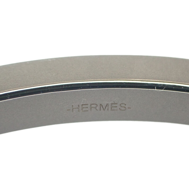 【Aランク】エルメス HERMES フェール・ア・シュヴァル H100045FS00T4 ブレスレット チタン シルバー T4 メンズ【ISEYA】