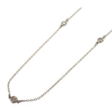 【Aランク】ティファニー TIFFANY&Co. バイザヤード 60138674 ネックレス シルバー925 ダイヤモンド レディース【ISEYA】