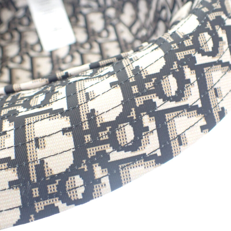 ディオール Dior Teddy-D ボブ 95TDD923A130_C900 ハット コットン ブラック 57 レディース メンズ【中古】【ABランク】