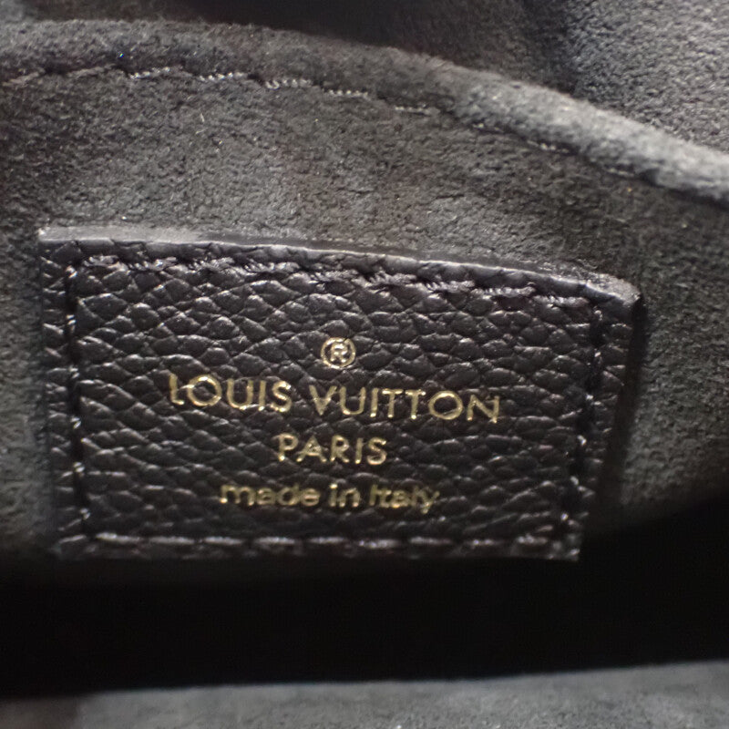 ルイヴィトン LOUIS VUITTON オンザゴーBB M46993 2WAYバッグ ハンドバッグ ショルダーバッグ モノグラムアンプラント ブラック メンズ レディース【中古】【Aランク】