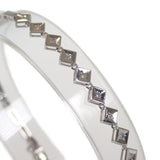 【中古】 デザイン ジュエリー  ブレスレット K14ホワイトゴールド ダイヤモンド レディース【Aランク】