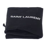 【Aランク】サンローラン SAINT LAURENT モノグラム ナローベルト スクエアバックル 612616・05・0422 ベルト カーフ ブラック ゴールド金具 90 メンズ【ISEYA】