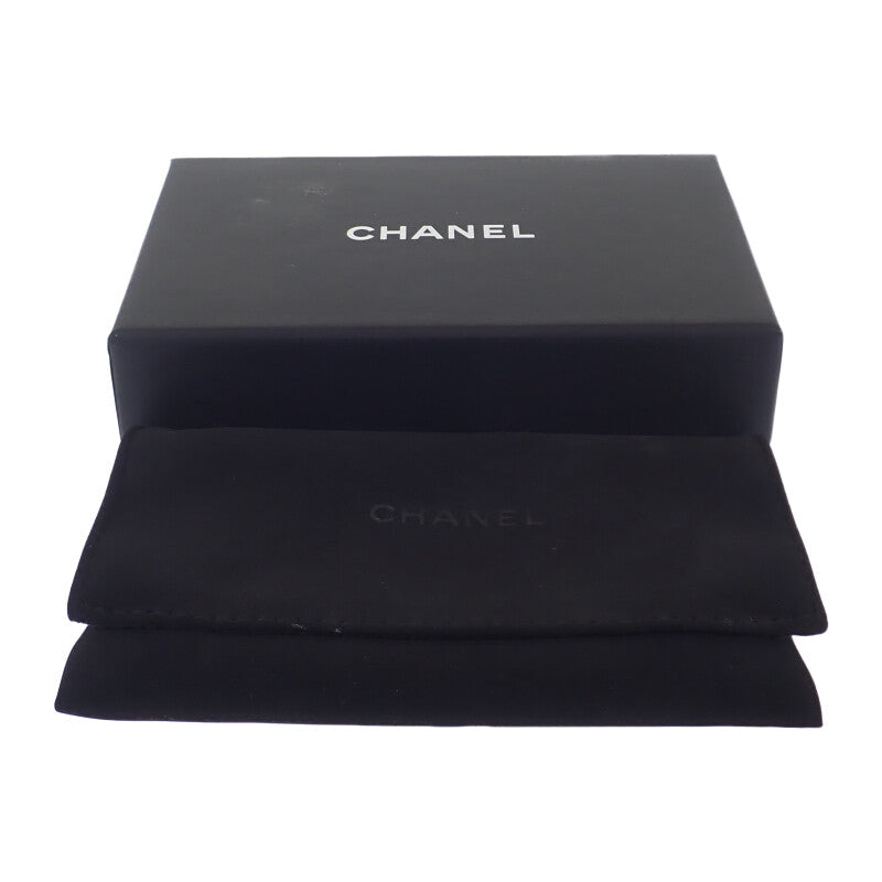 シャネル CHANEL CCパール フラット AP3813_B15723_94305 カードケース ラムスキン ブラック ゴールド金具 レディース【中古】【Aランク】