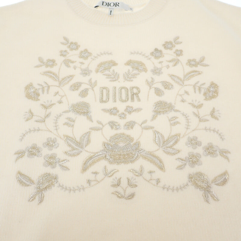 【Aランク】クリスチャンディオール Christian DiorDior  セーター 4SBM14PULI23I13 ニット ウール カシミヤ ホワイト 13 レディース  キッズ【ISEYA】