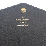 【Sランク】ルイヴィトン LOUIS VUITTON ポルトフォイユ・サラ M80496 長財布 モノグラムアンプラント ブラック ベージュ スナップボタン ゴールド金具 レディース【ISEYA】