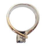 【中古】石川暢子 NOBUKO ISHIKAWA K18 as Time リング K18イエローゴールド Pt900プラチナ ゴールド シルバー ブルー 13号 サファイア ダイヤモンド レディース【Aランク】