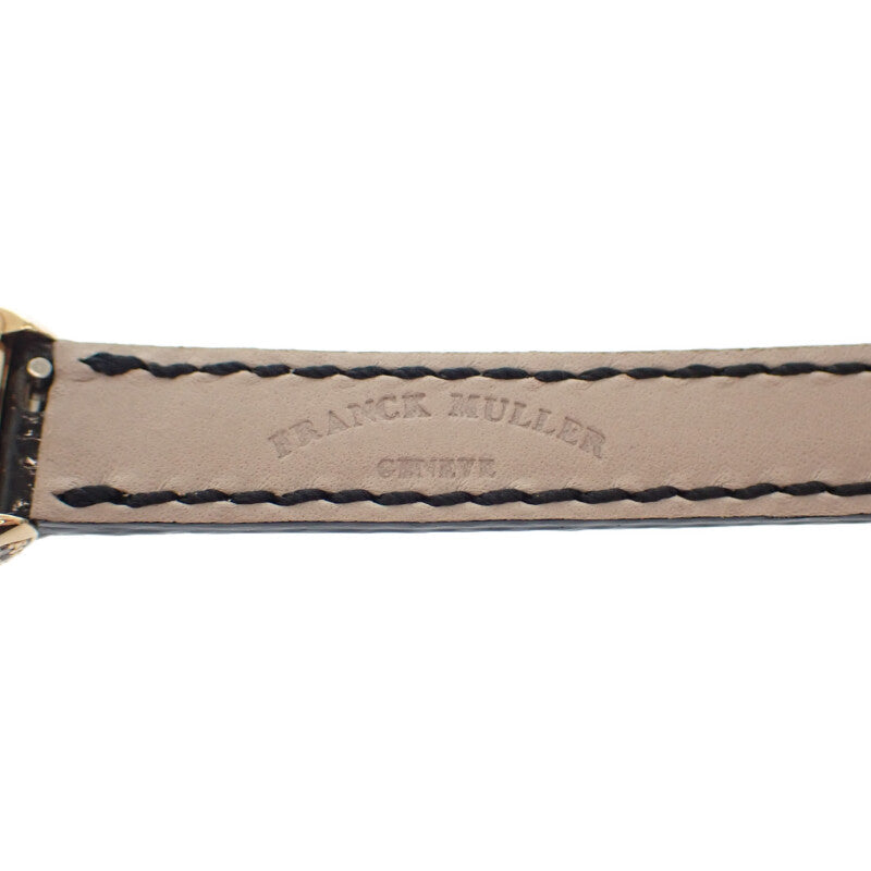 フランクミュラー FRANCK MULLER トノウカーベックスプティ 2500QZD4N 腕時計 K18イエローゴールド ダイヤモンド クオーツ シルバー文字盤 レディース【中古】【ABランク】 フランクミュラー FRANCK MULLER トノウカーベックスプティ 2500QZD4N