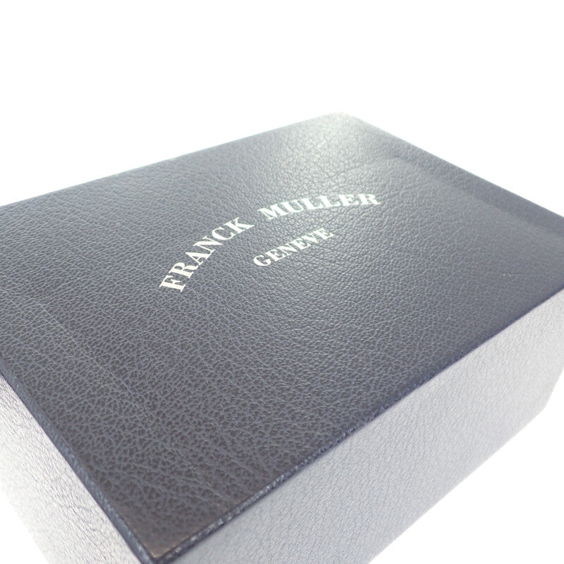 フランクミュラー FRANCK MULLER トノウカーベックスプティ 2500QZD4N 腕時計 K18イエローゴールド ダイヤモンド クオーツ シルバー文字盤 レディース【中古】【ABランク】