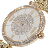 ヴァンクリーフ＆アーペル Van Cleef & Arpels レディ アーペル 136632 腕時計 K18イエローゴールド クオーツ ホワイトシェル文字盤 レディース【中古】【Aランク】